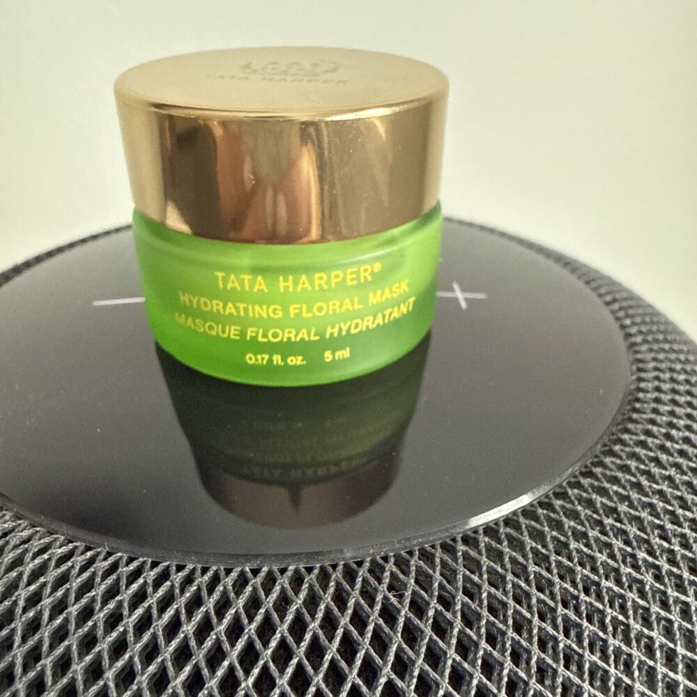 Tata Harper Mini Hydrating Floral Mask 0.17 Fl. Oz./5ml Great For Travel New